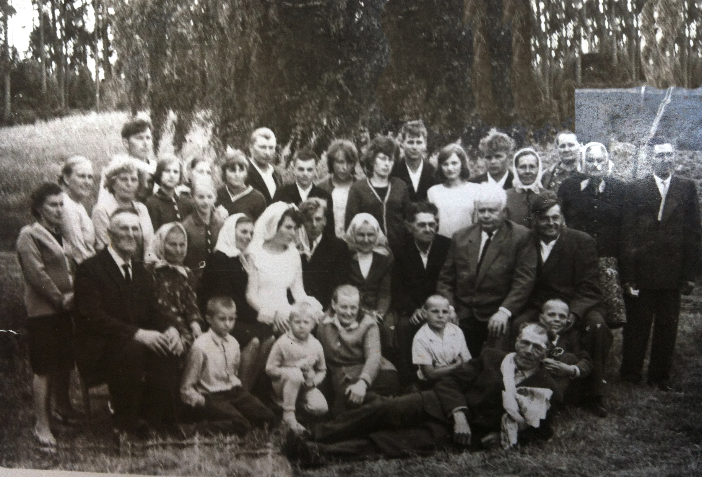 Onos Jackutės vestuvės 1965 m