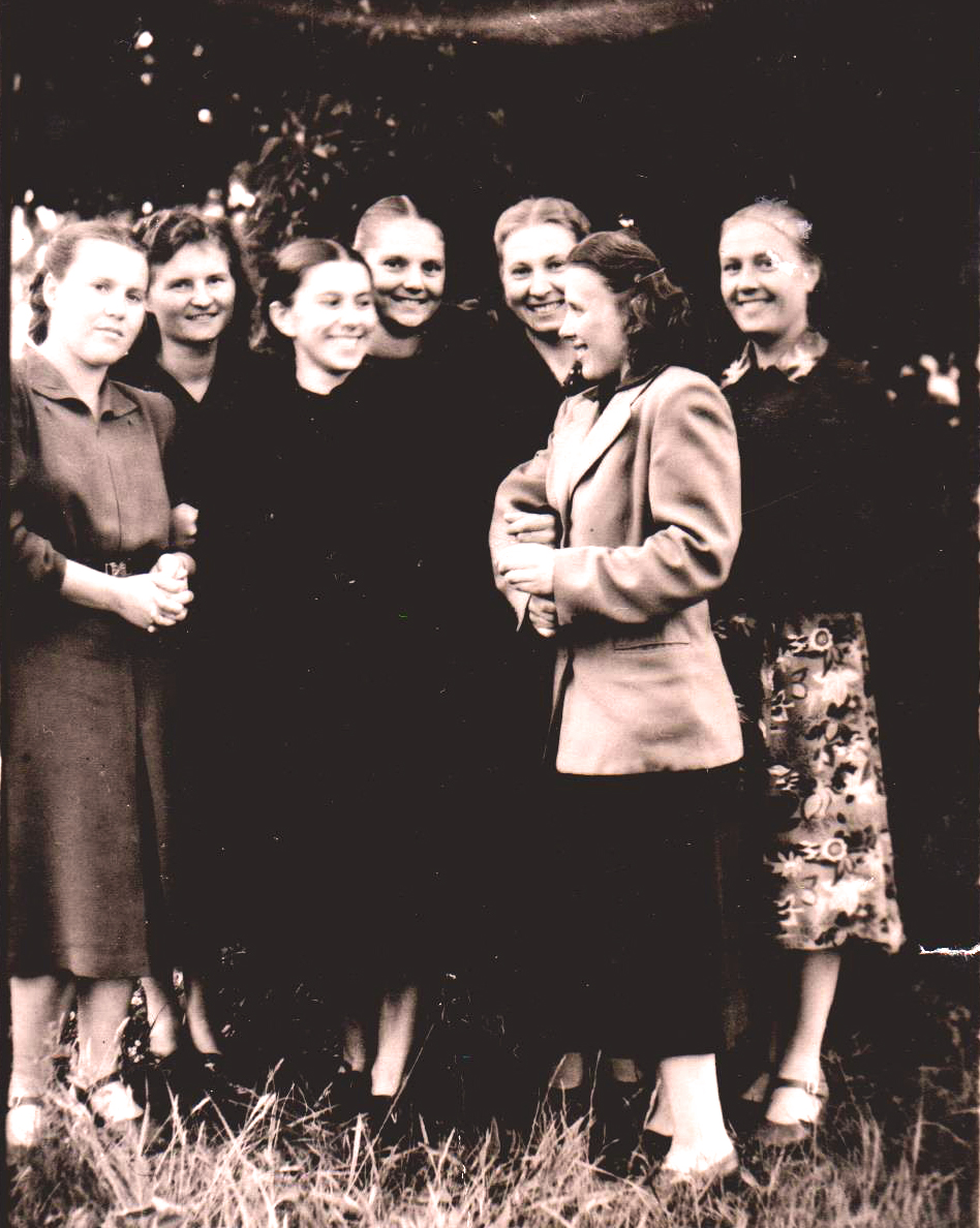 Tūbinių septynmetės mokyklos mokytojų kolektyvas 1956 09 26